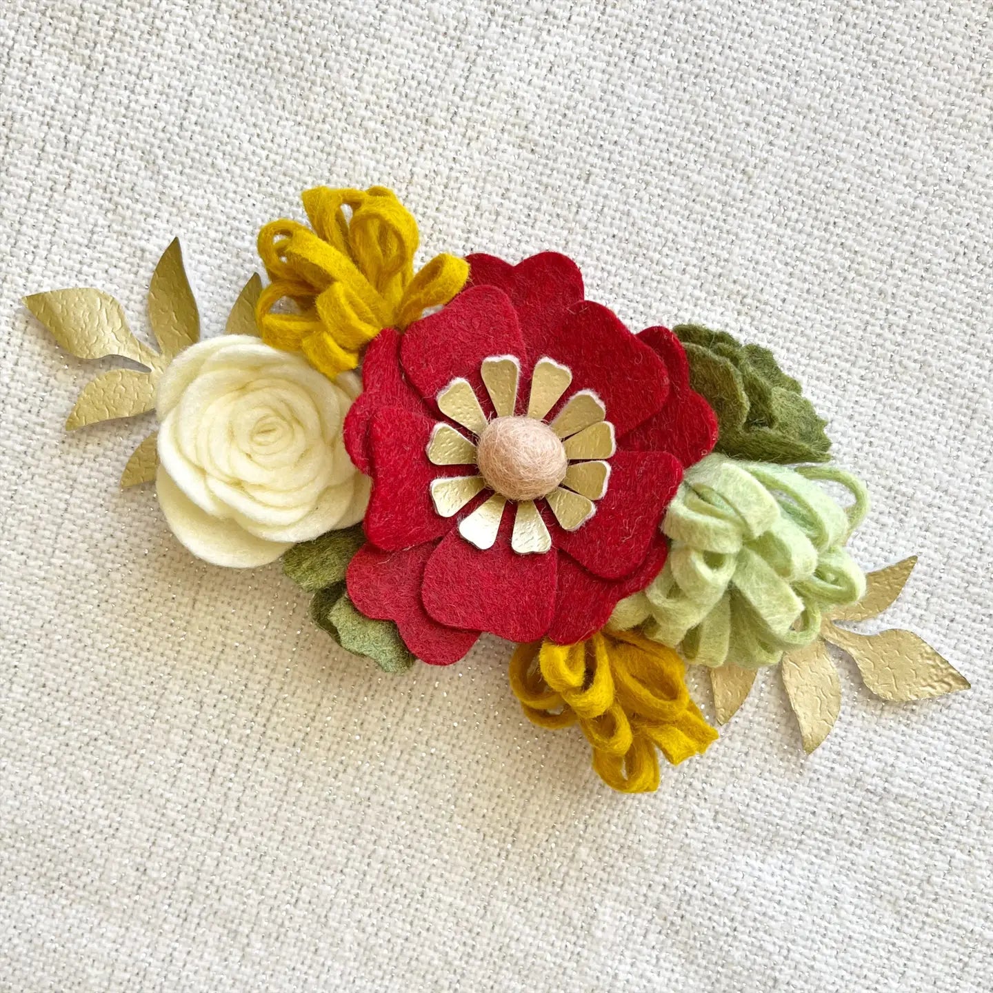 Mini Felt Flower Kit image 7