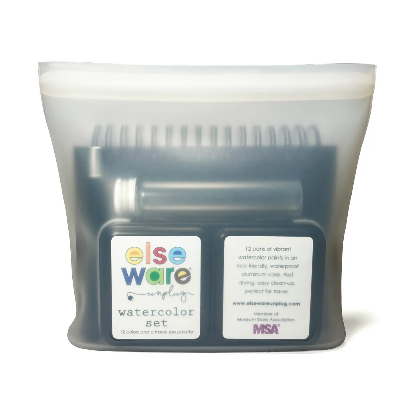 Watercolor To Go Kit - Portable, Travel-Friendly - 12 Colors image 0