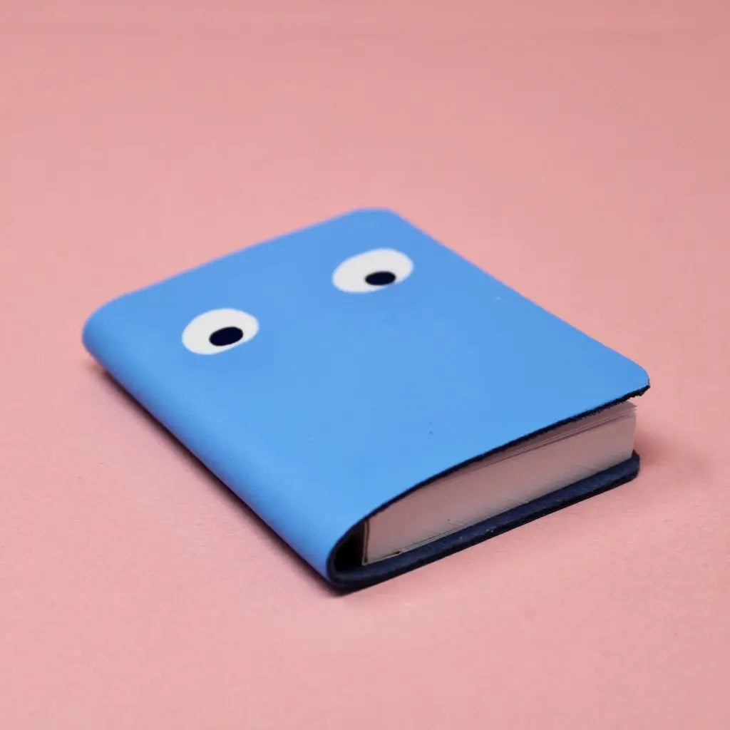 Googly Eye Mini Notebook - Blue image 0