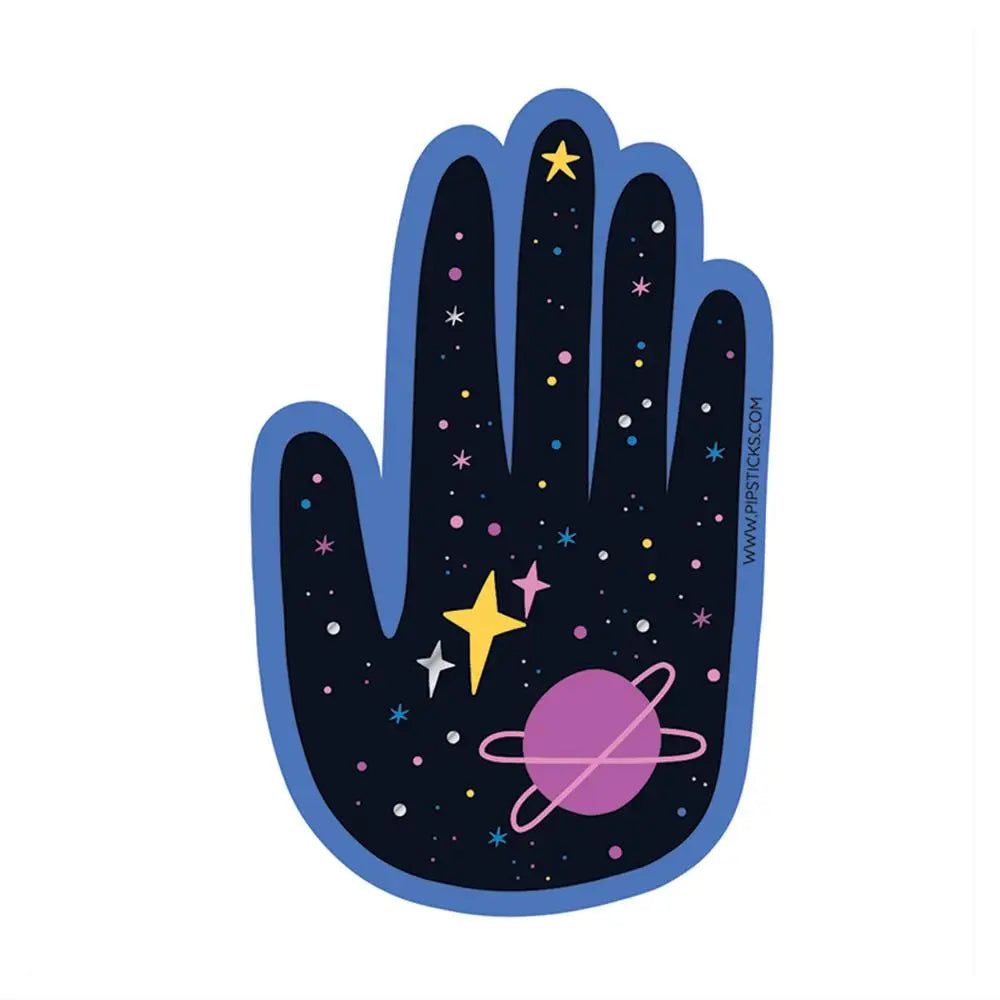 Catching Stars Pipstick Vinyl Stickers image 0