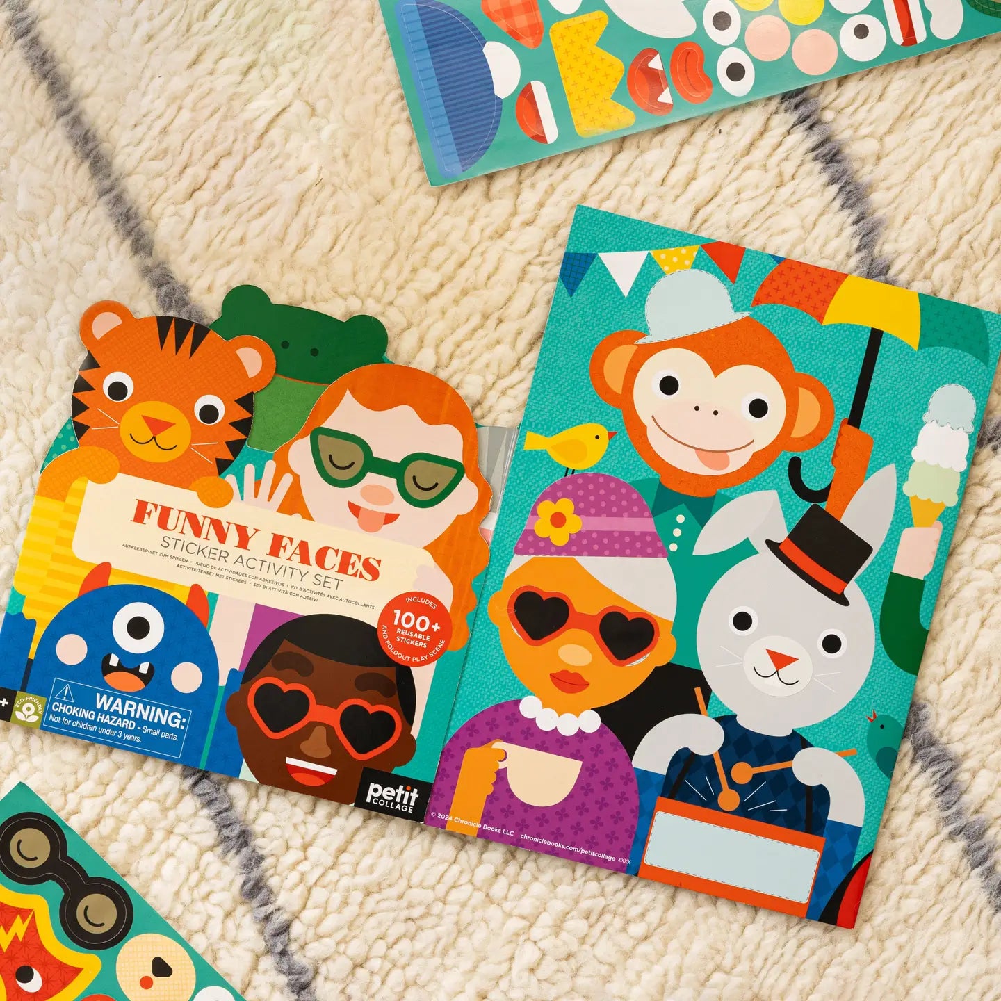 Funny Faces Sticker Activity Set image 3