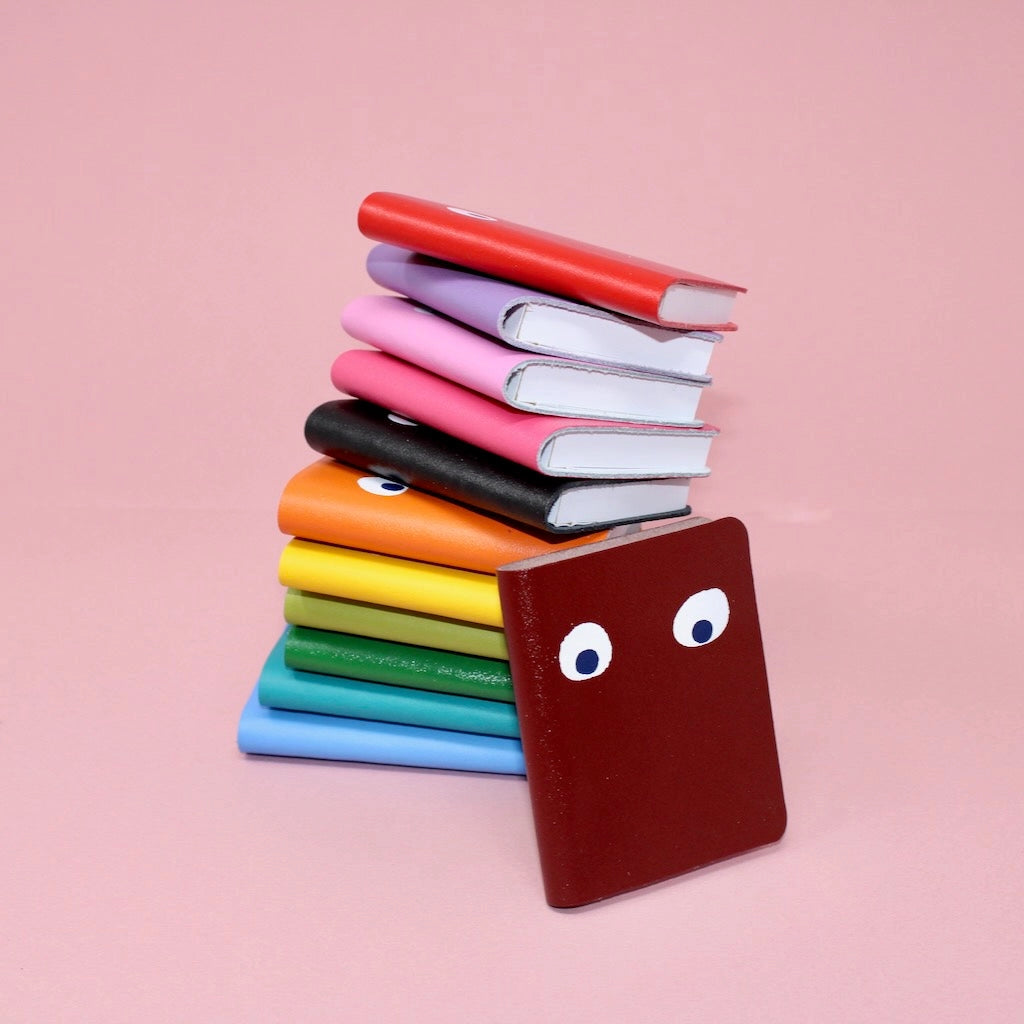 Googly Eye Mini Notebook - Green Apple image 2