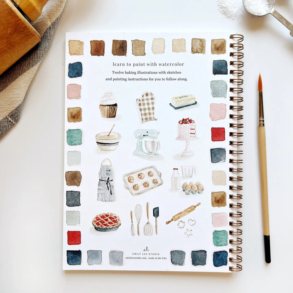 Baking Watercolor Workbook image 1