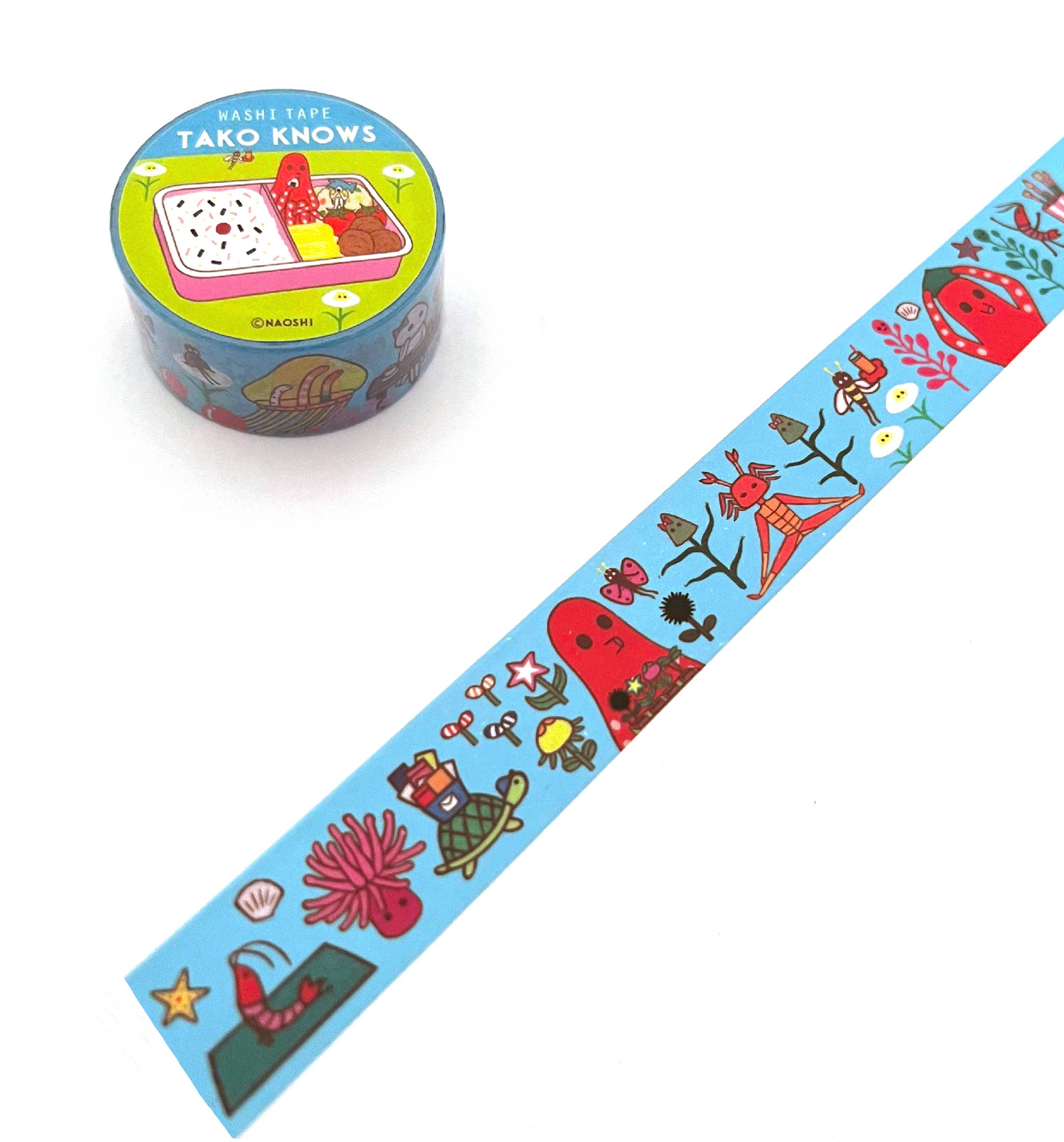 【Washi Tape】TAKO KNOWS