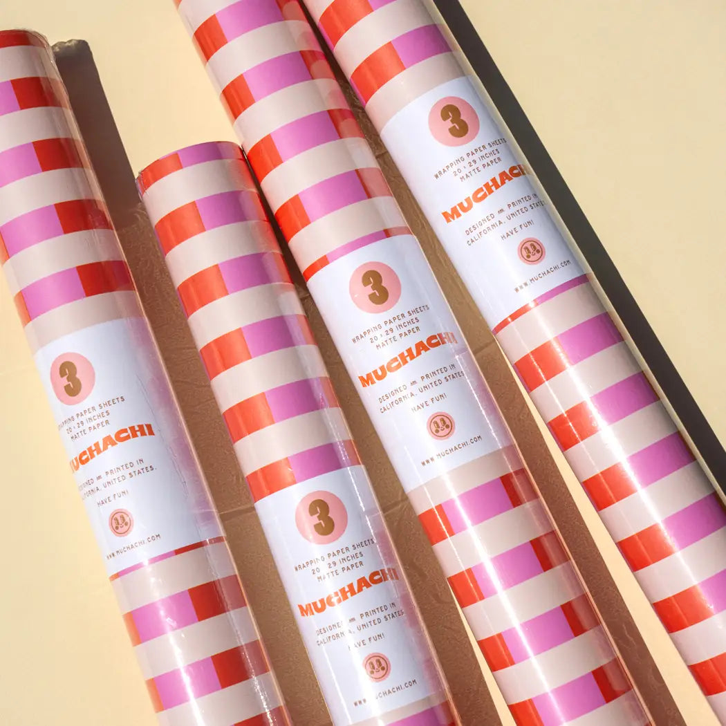 Merengue Wrapping Paper - Roll of 3 Sheets by Muchachi image 2