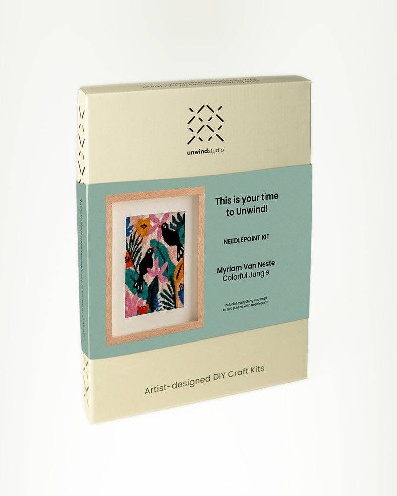 Mickebana Trio Beginner Needlepoint Kit