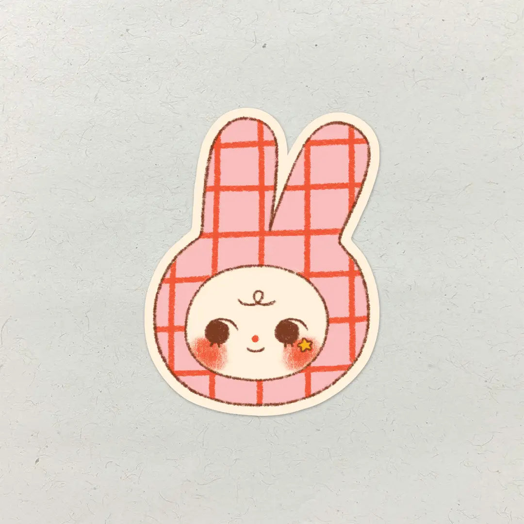 Bunny • Single Kiss Cut Vinyl Sticker - Natamori image 1