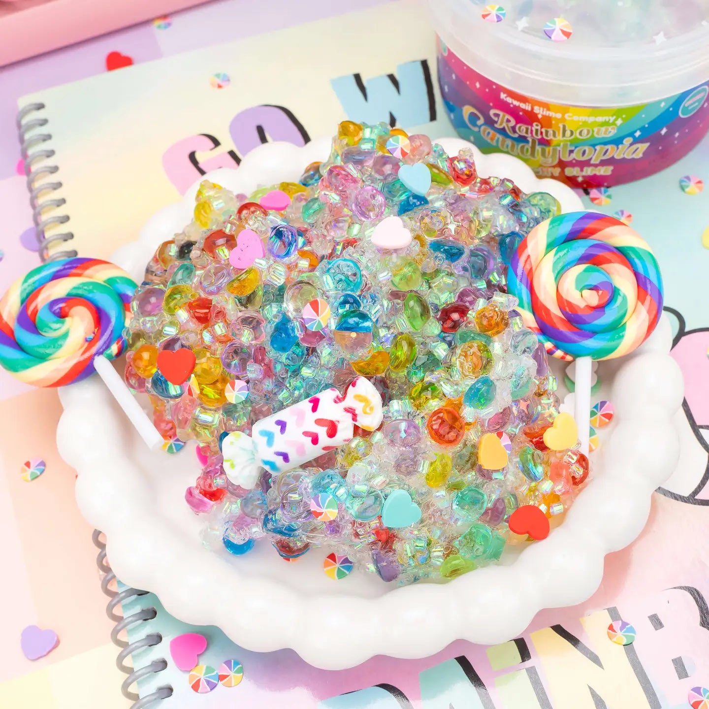 Rainbow Candytopia Crunchy Slime image 3