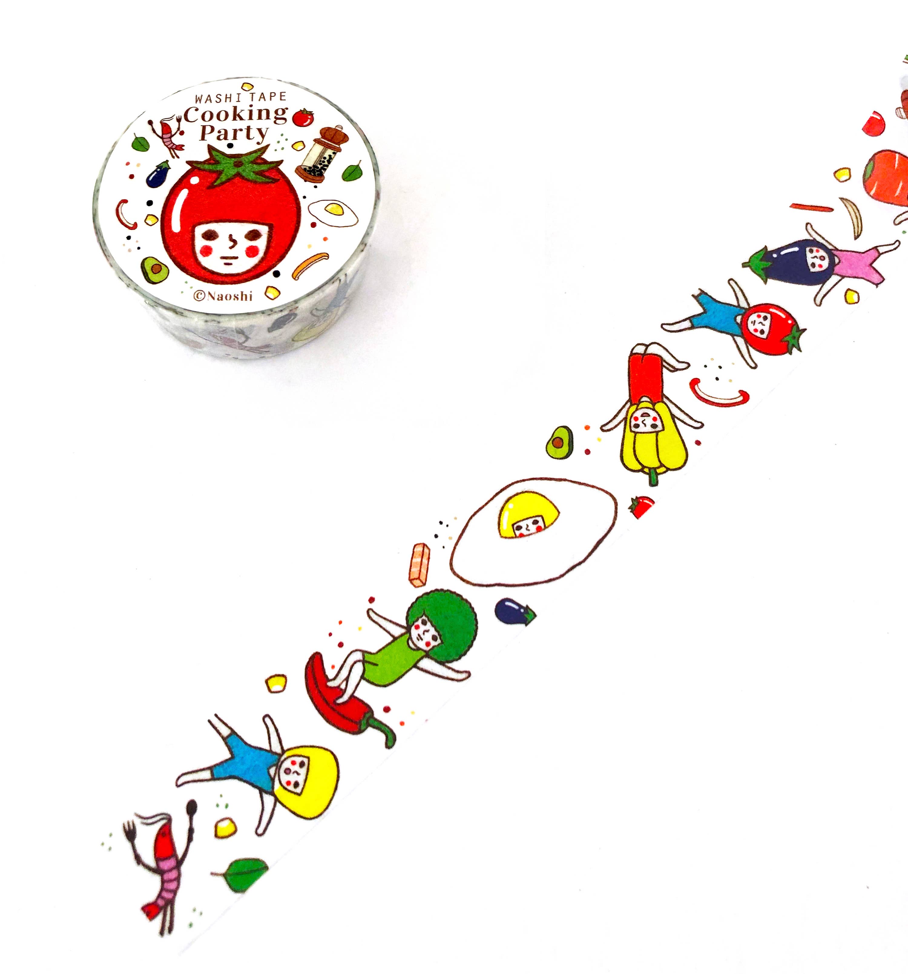 【Washi Tape】Cooking Party