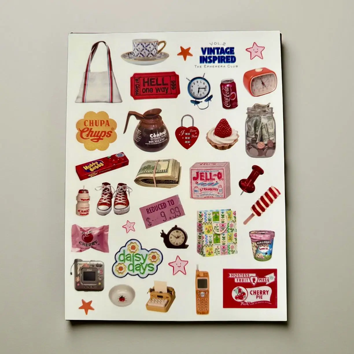 Vintage Aesthetic Journaling & Crafts Stickers - Vol. 1 & 2 image 0