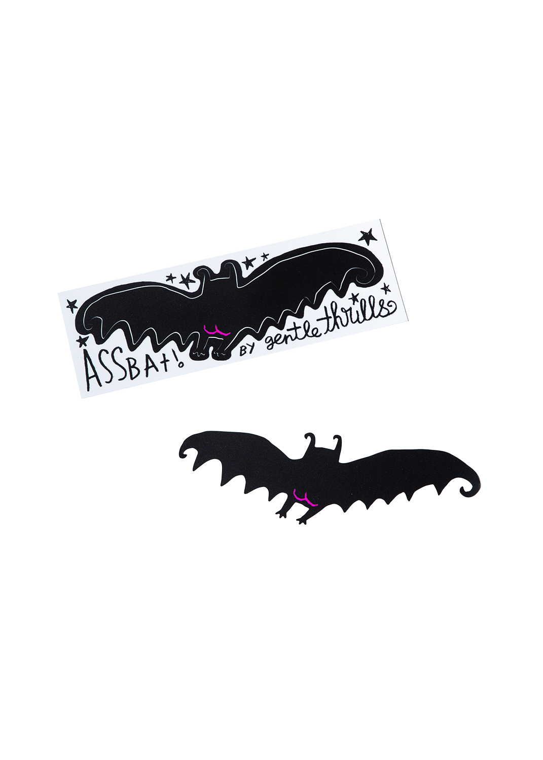 Assbat sticker