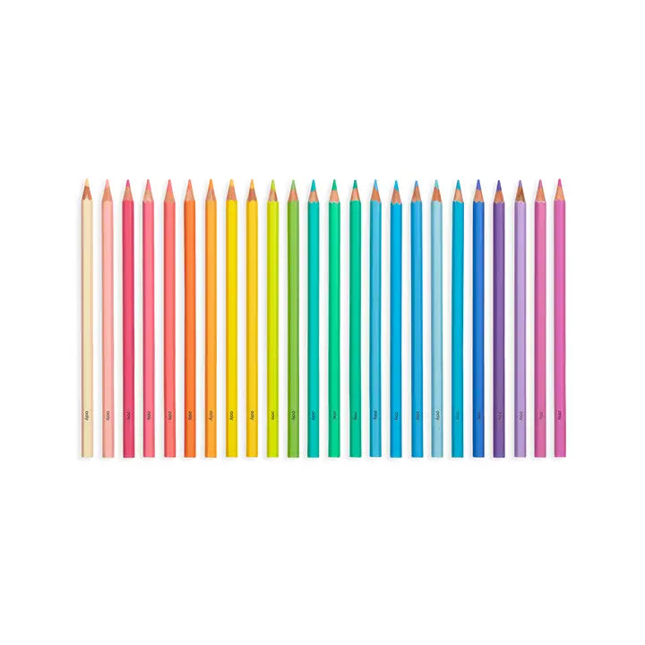 Pastel Hues Colored Pencils - Set of 24 image 1