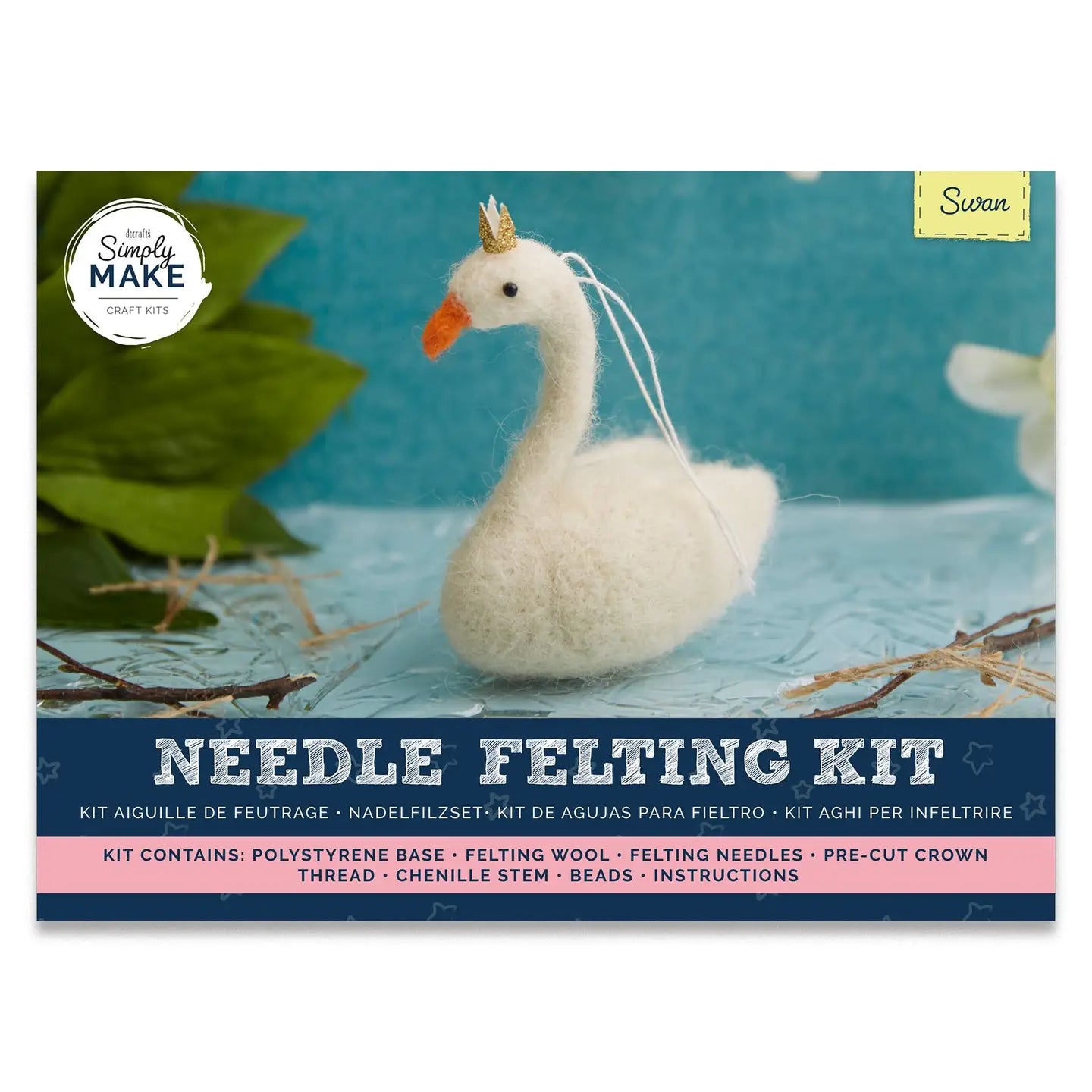 Swan Felting Kit image 0
