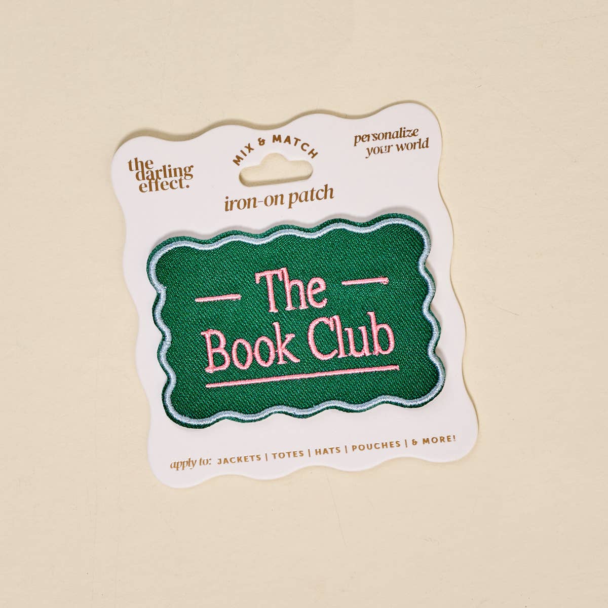 Mix & Match Iron-On Patch–The Book Club