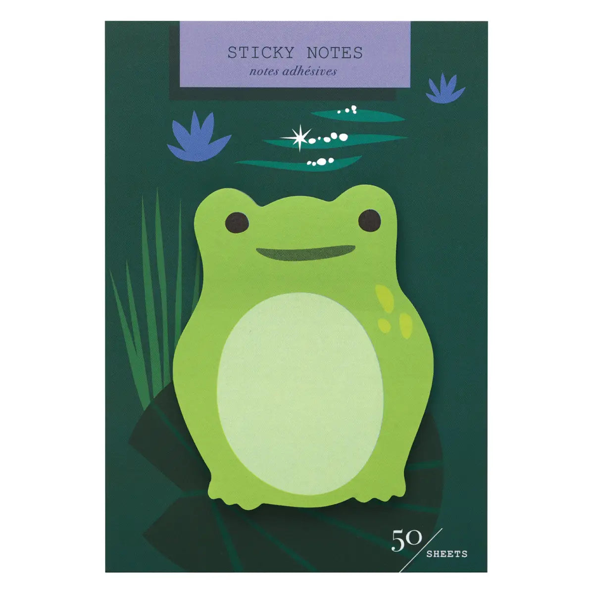 Frog Die Cut Sticky Notes image 0
