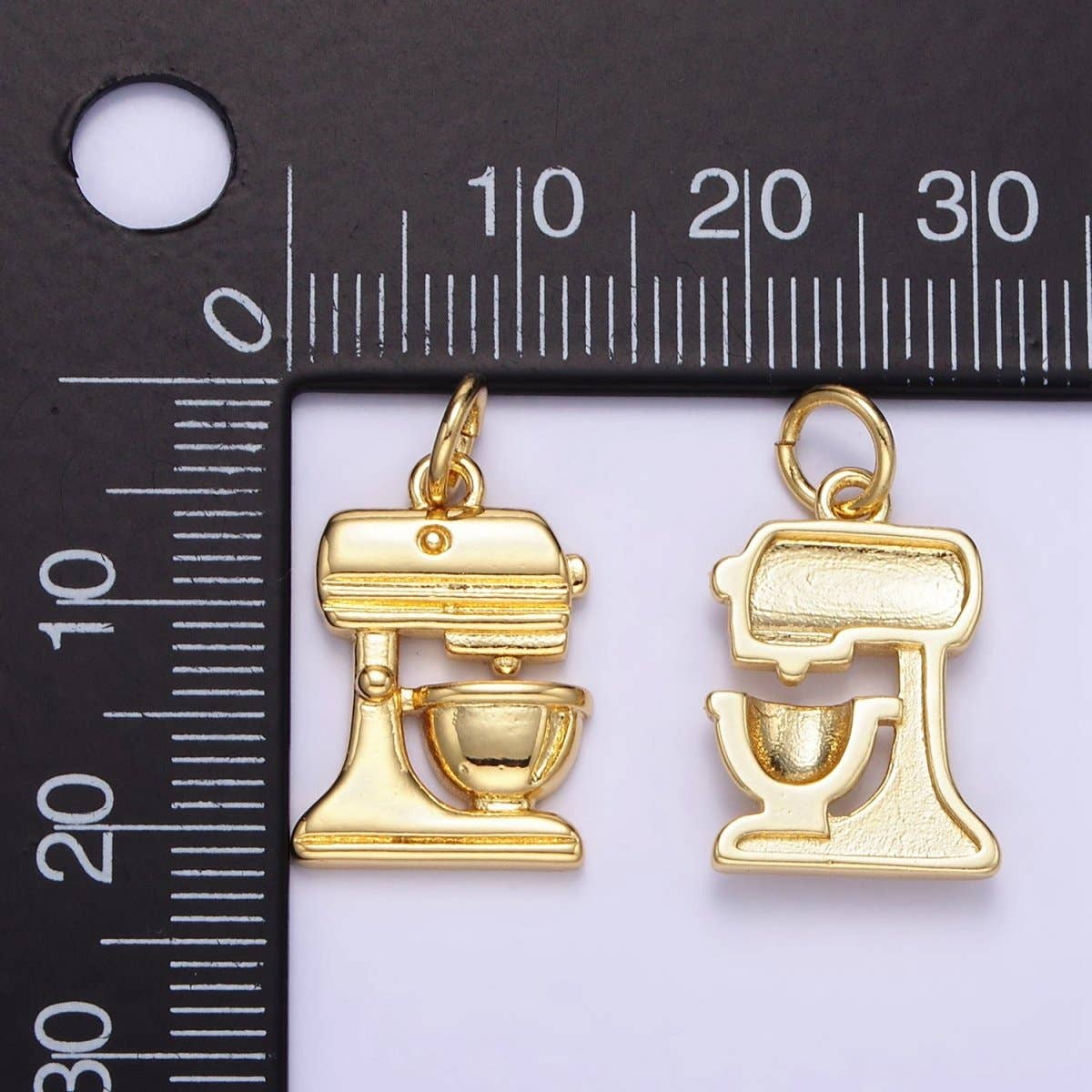 24K Gold Filled Stand Mixer Minimalist Appliance Cham |