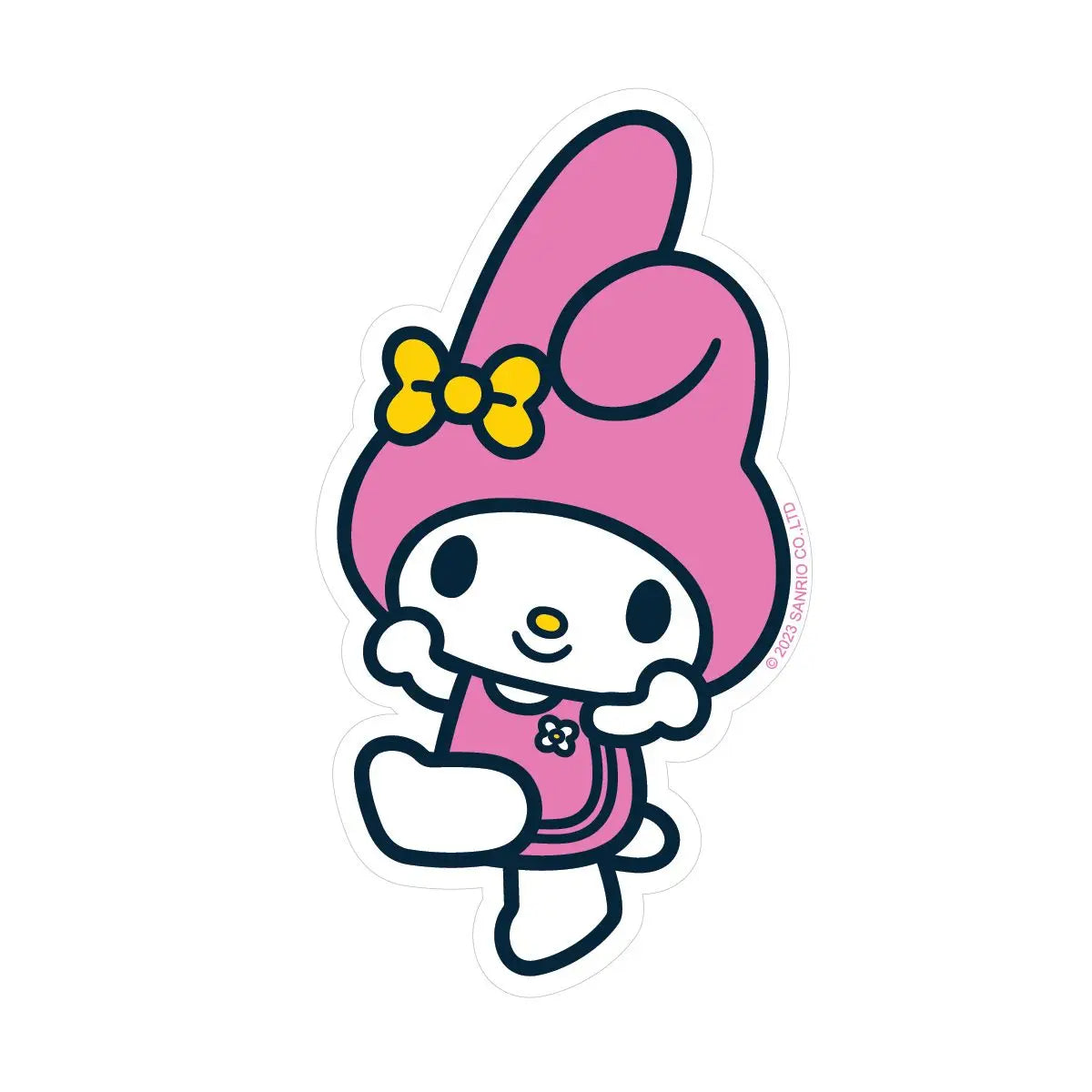 My Melody Elite Gymnast Vinyl Pipsticker image 0