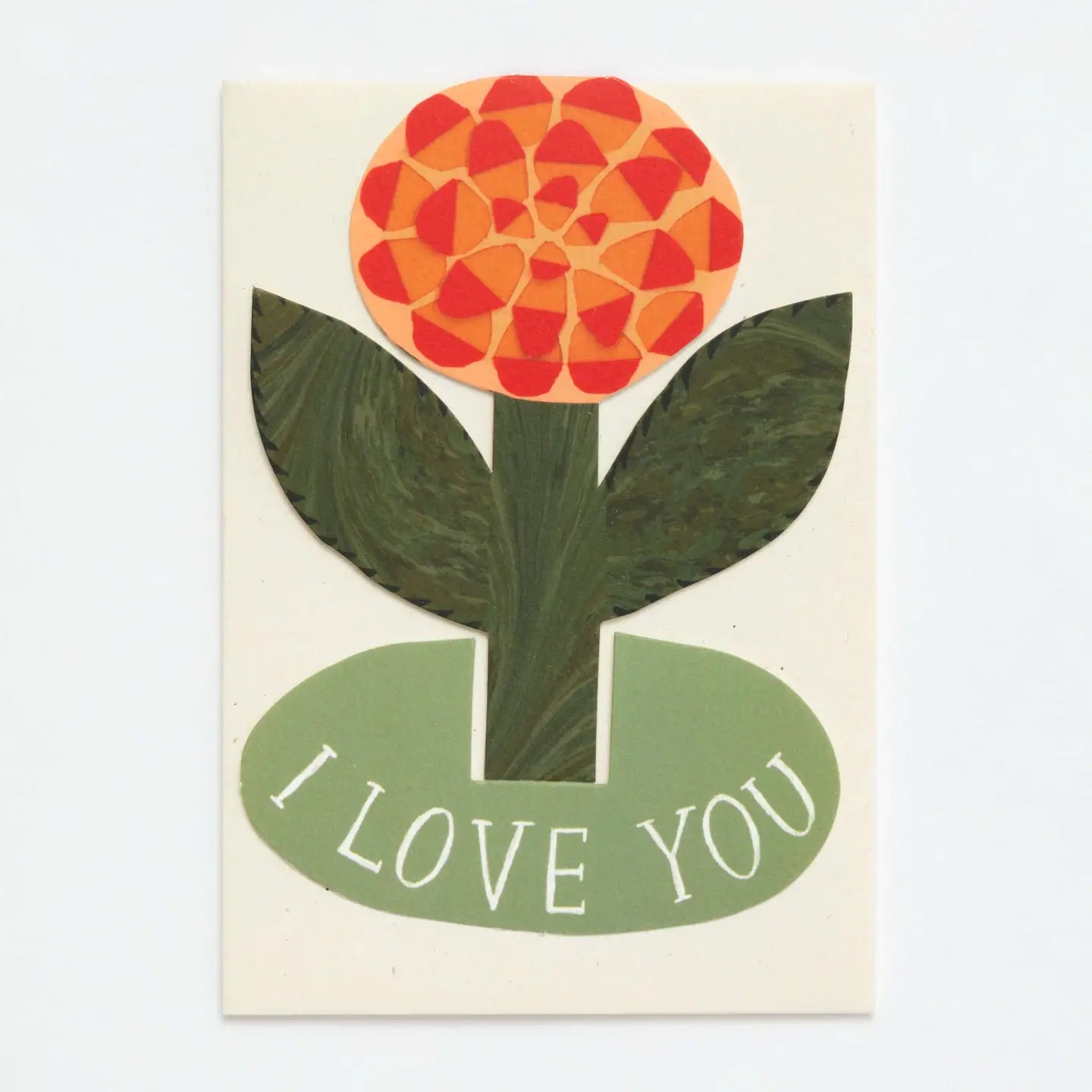 I Love You Rose Stand-Up Card image 2