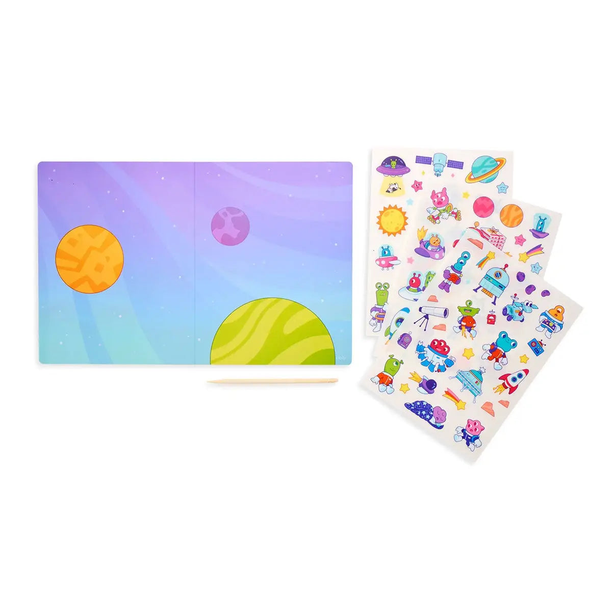 Set the Scene Transfer Stickers Magic - Galaxy Buddies image 1