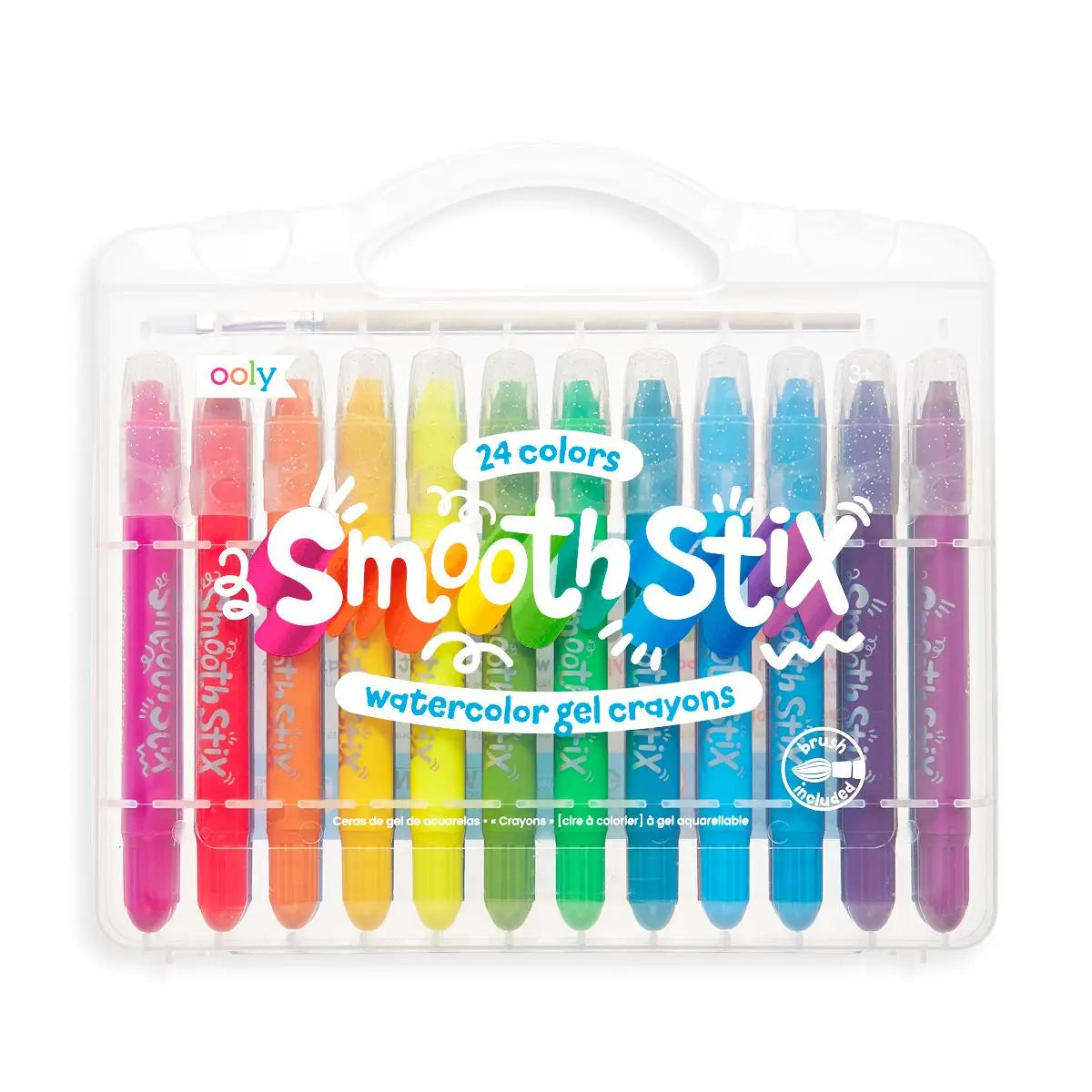 Smooth Stix Watercolor Gel Crayons - Set of 24 Colors image 0