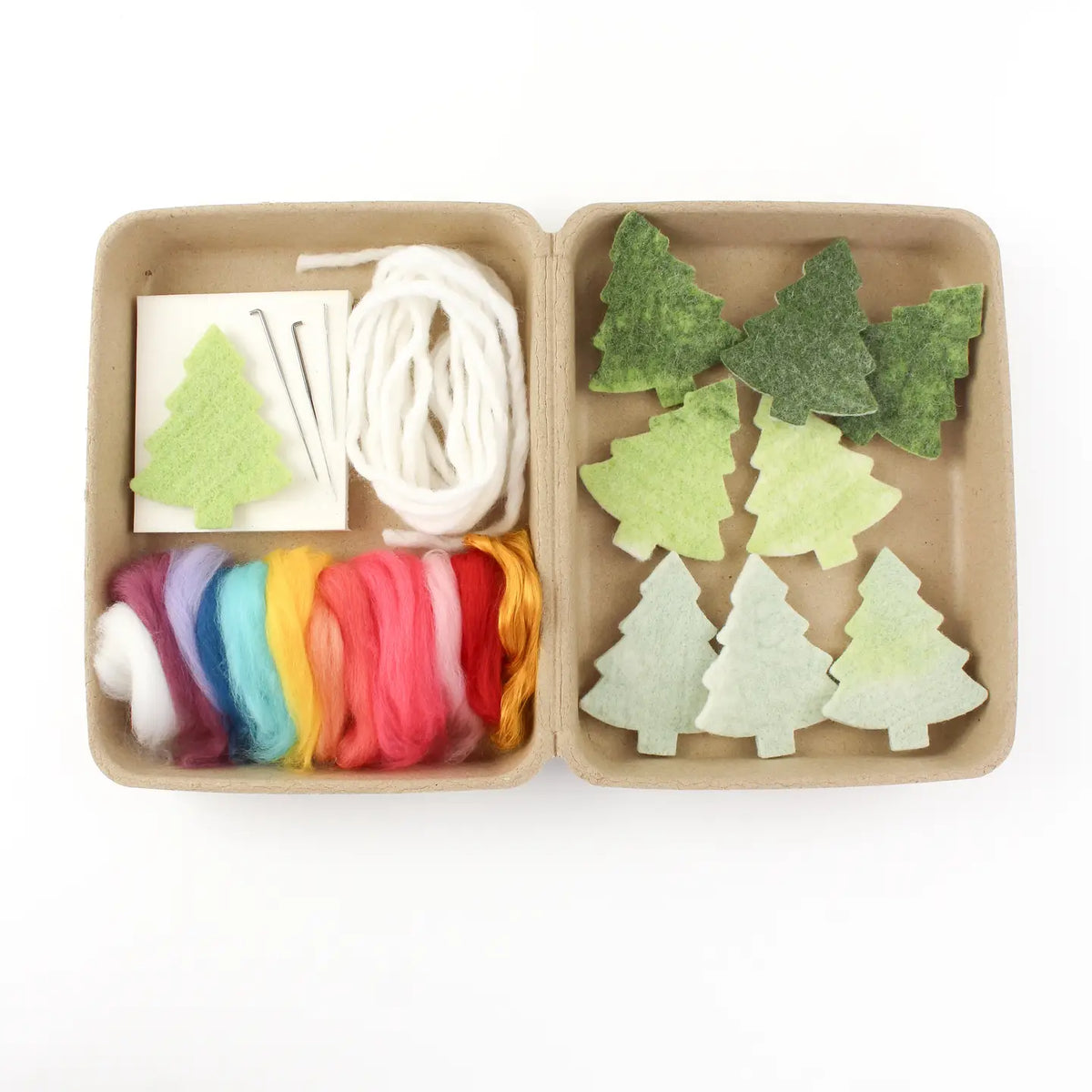 Christmas Tree Felting Craft Kit image 0