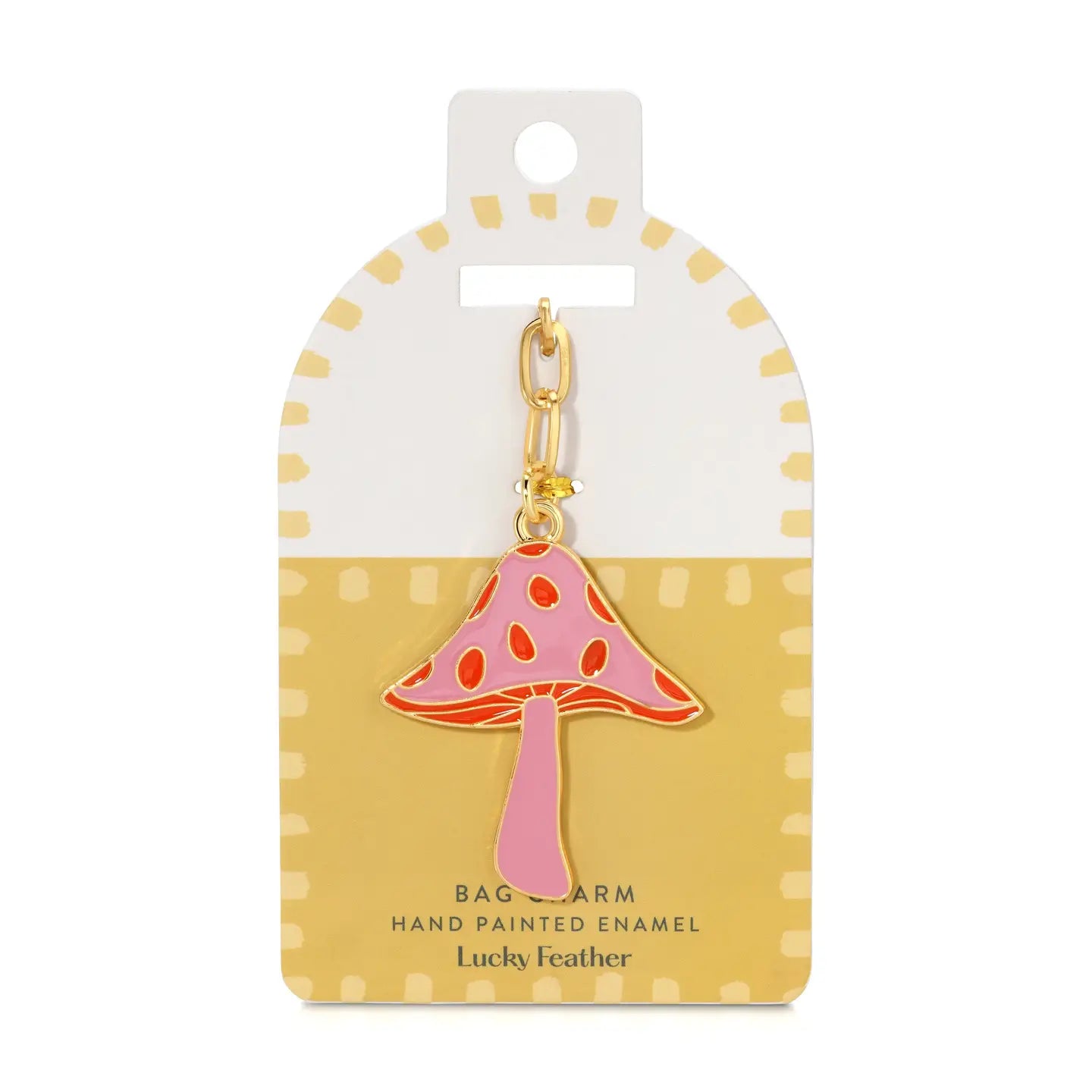 Lucky Feather Bag Charms