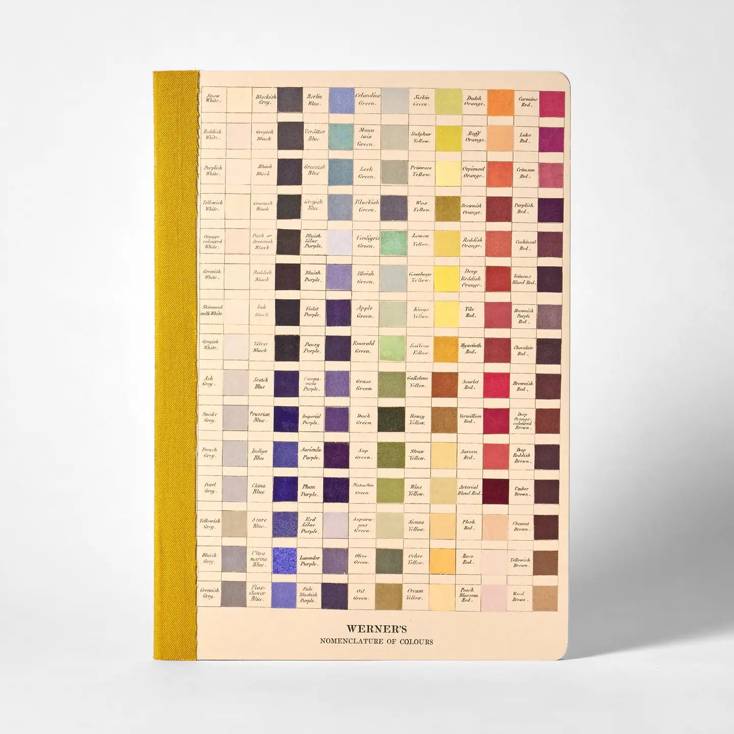 A5 Single Notebook - Werner's Nomenclature of Colours image 0