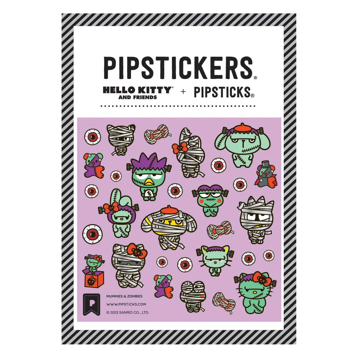Hello Kitty and Friends Mummies & Zombies Stickers image 0