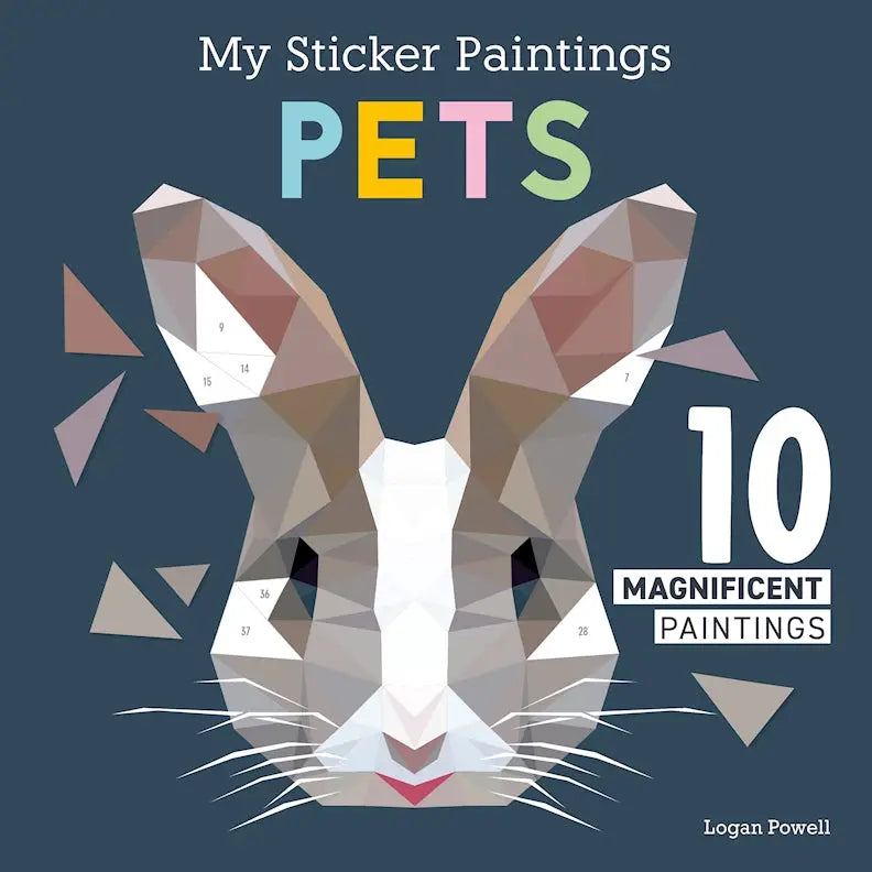 My Sticker Paintings: Pets - Children's Activity Book image 0