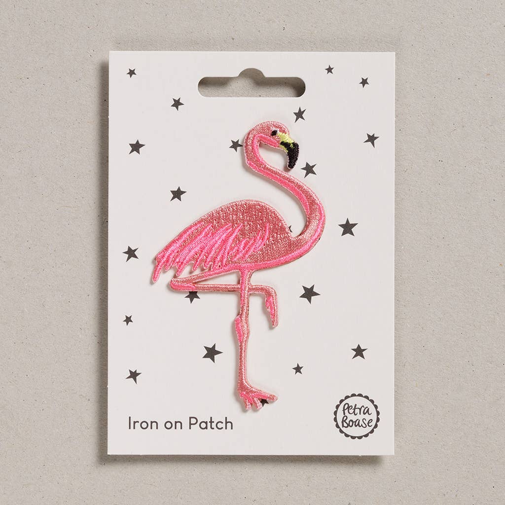 Iron on Patch Flamingo