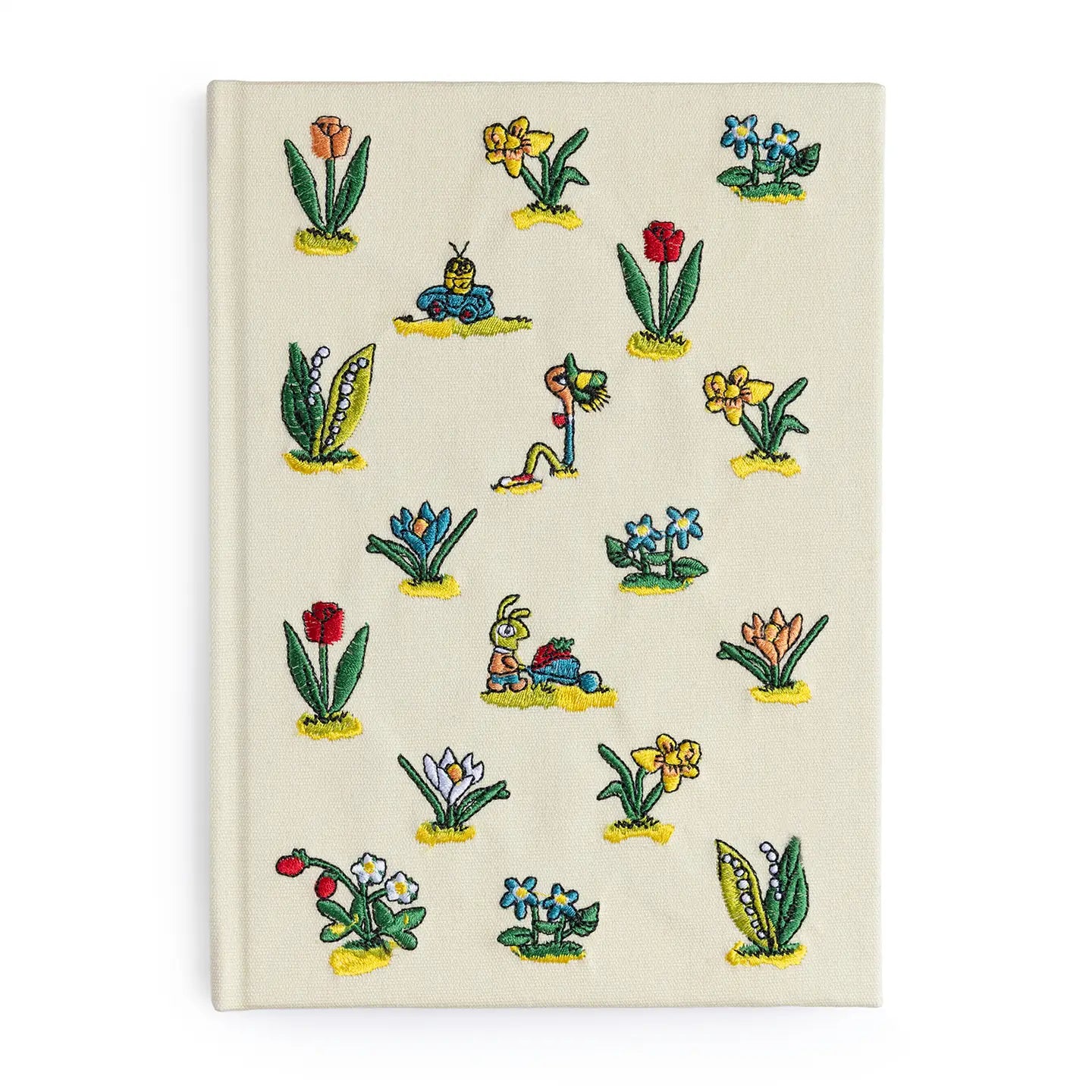 3P4 X Richard Scarry® - Lowly Floral Embroidered Journal image 0