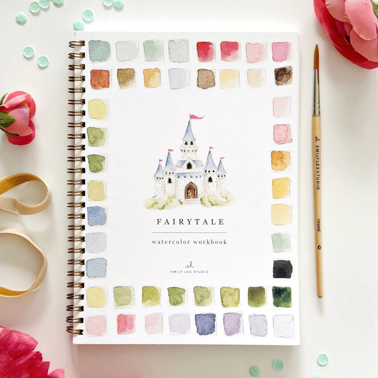 Fairytale Watercolor Workbook image 0