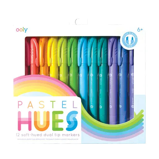 Pastel Hues Markers - Set of 12 image 0