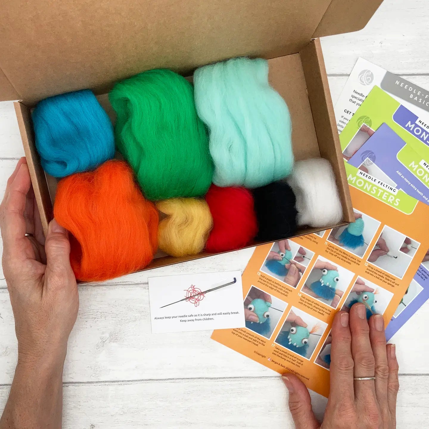 Needle Felting Kit - Monsters image 2