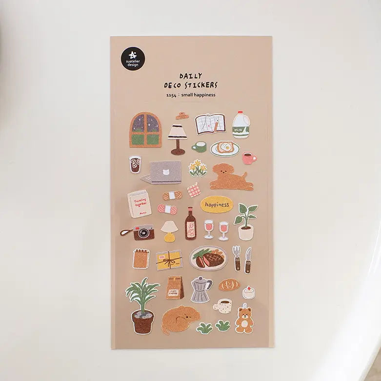 Daily Deco Stickers Sautelier Design Small Happiness image 0