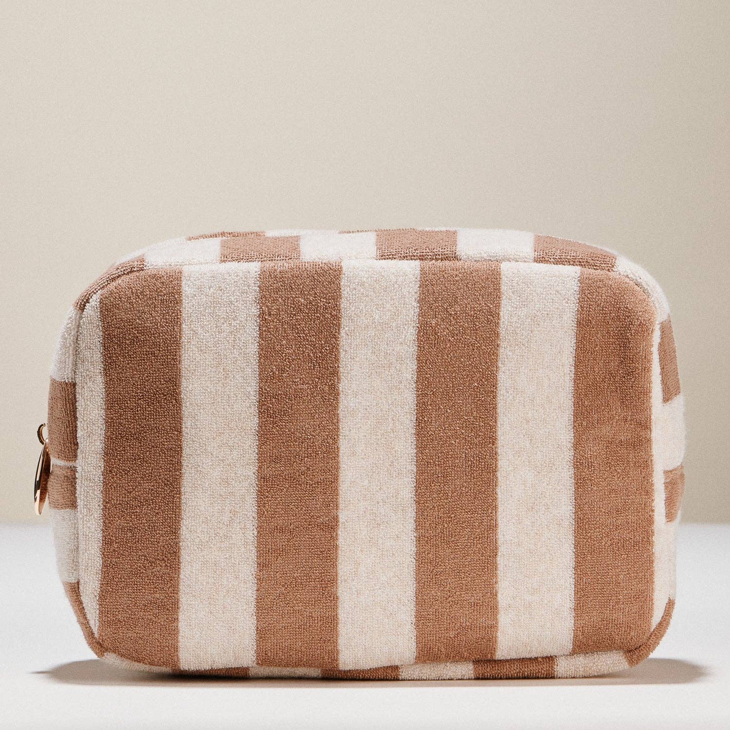 Striped Terry Fabric | Travel Pouch