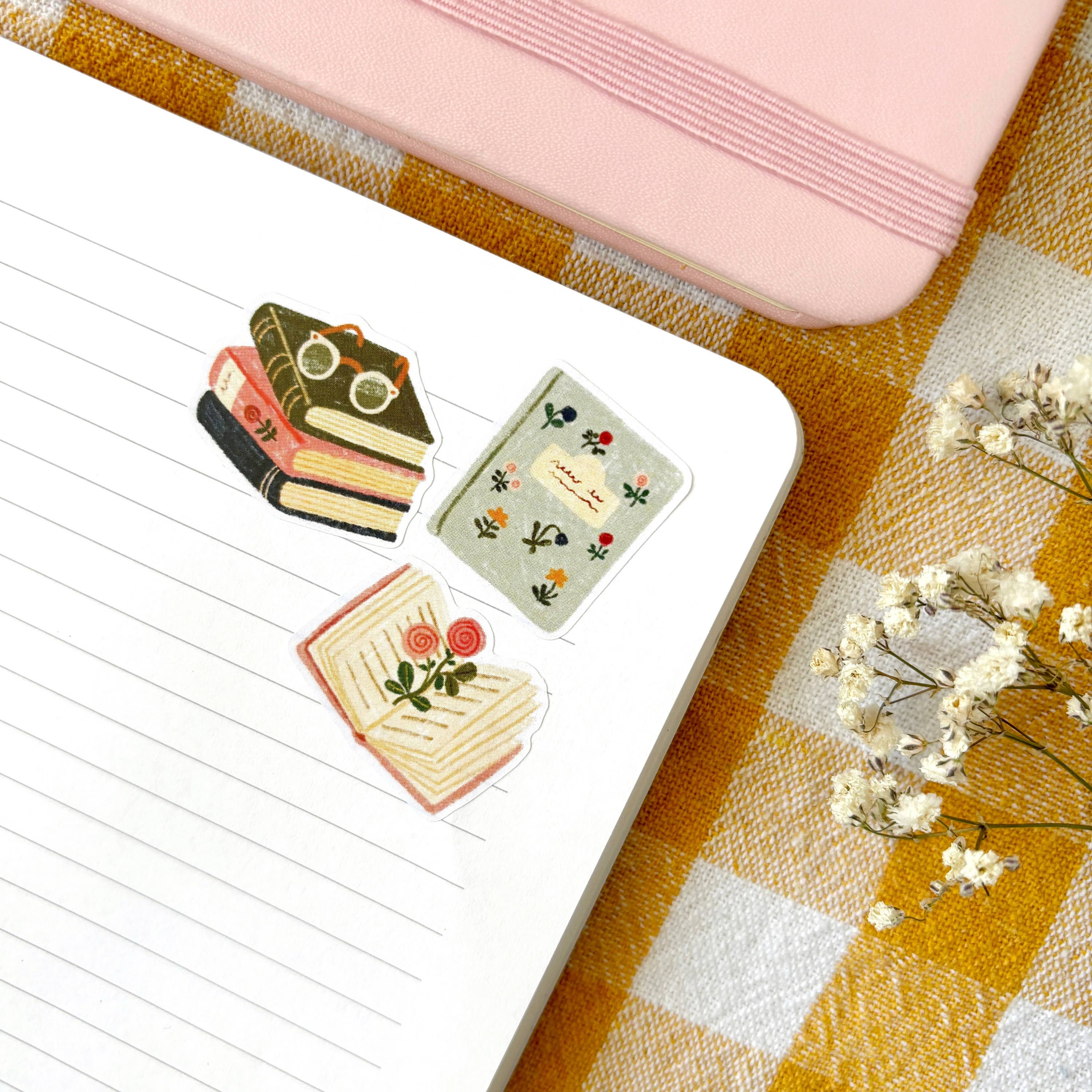 Book Lover  - Planner & Journal Stickers | A6 Matte Paper