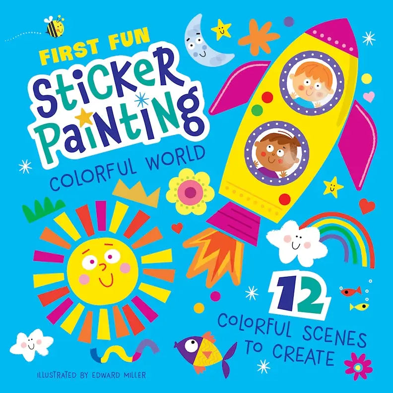 First Fun: Sticker Painting Colorful World image 0