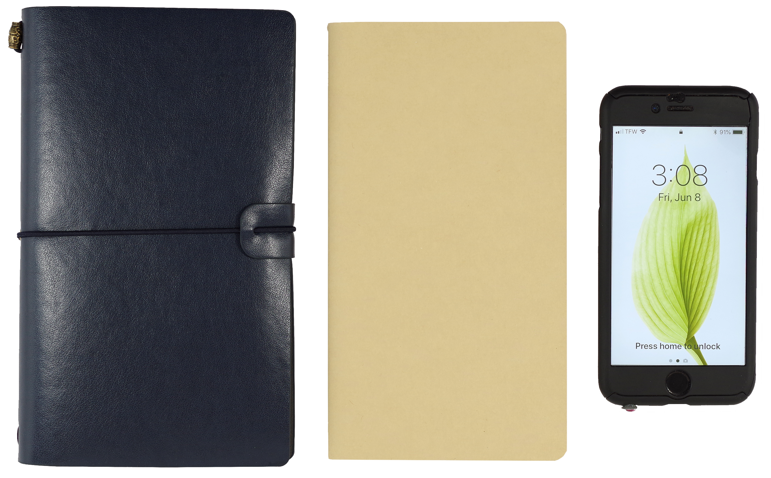 Midnight Blue Voyager Notebook