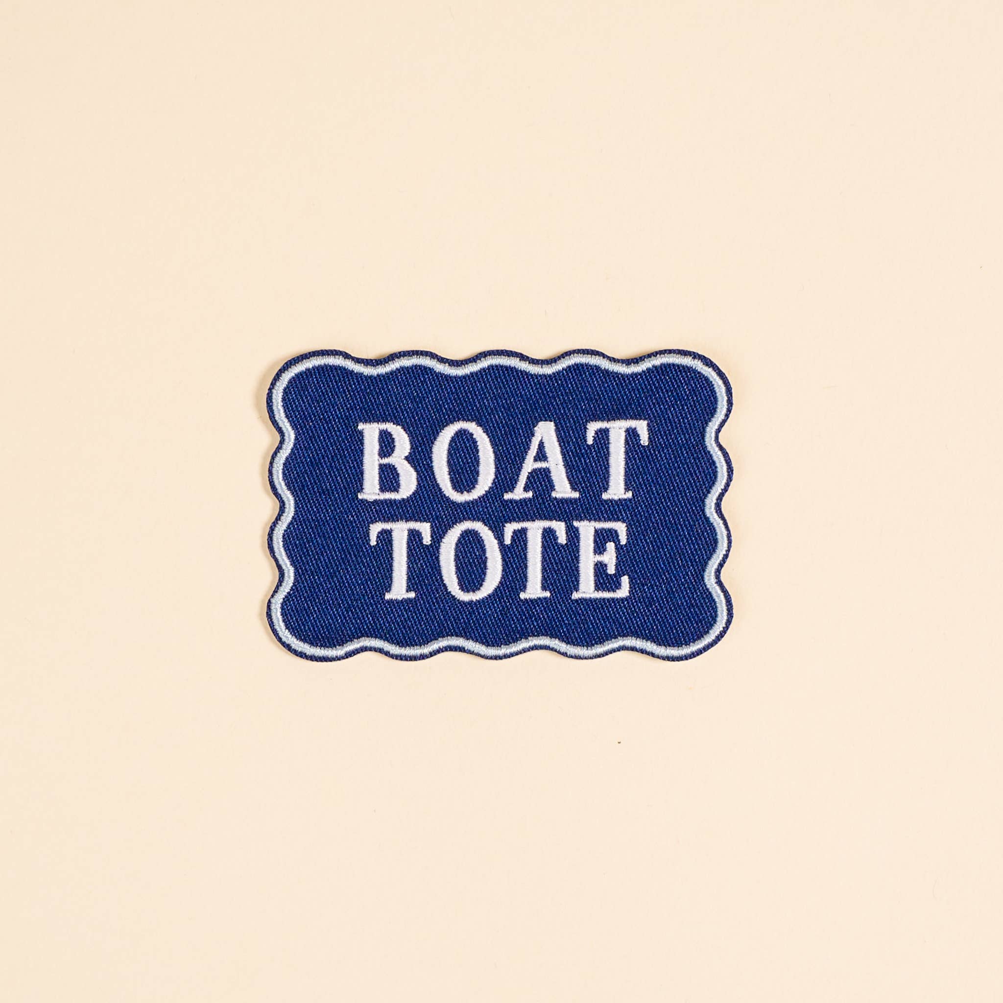Mix & Match Iron-On Patch–Boat Tote
