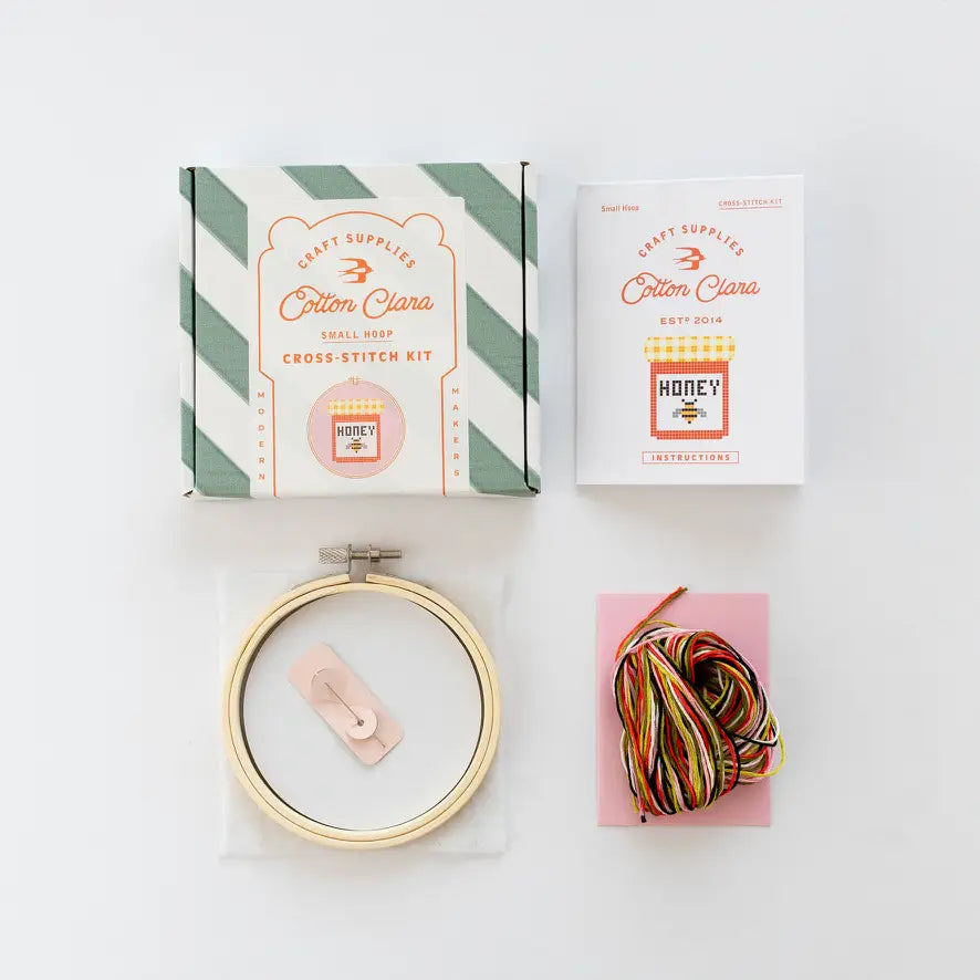Honey Jar Cross Stitch Kit image 2