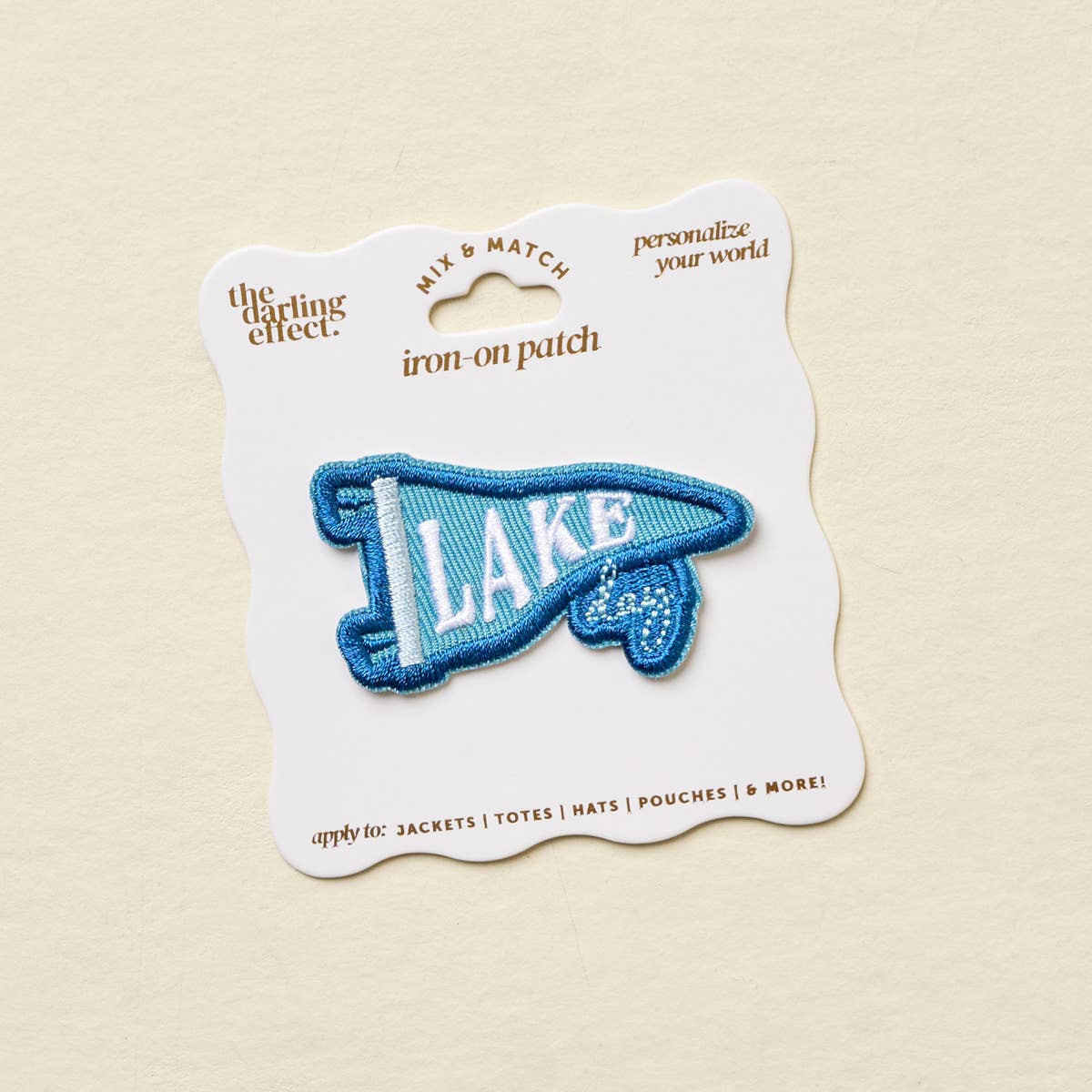 Mix & Match Iron-On Patch–Lake Day