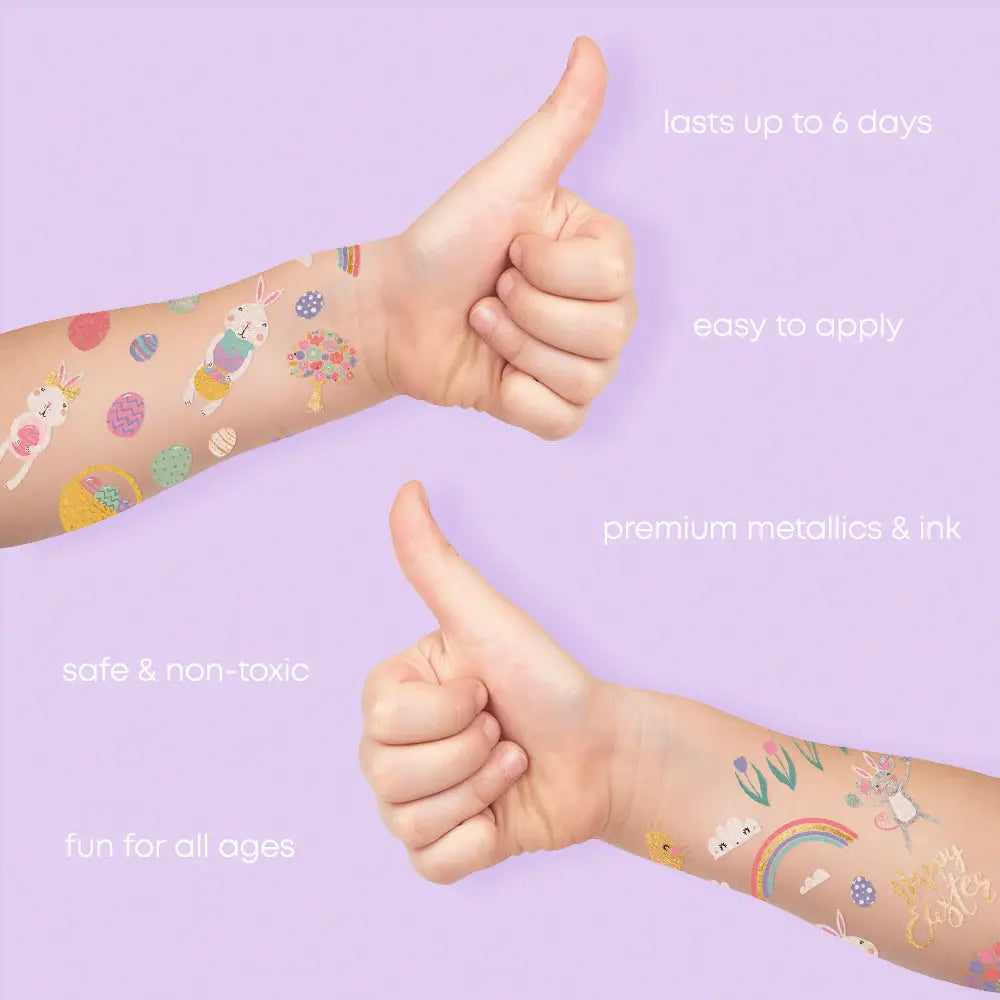 Flash Tats: Easter Inspired Metallic image 5