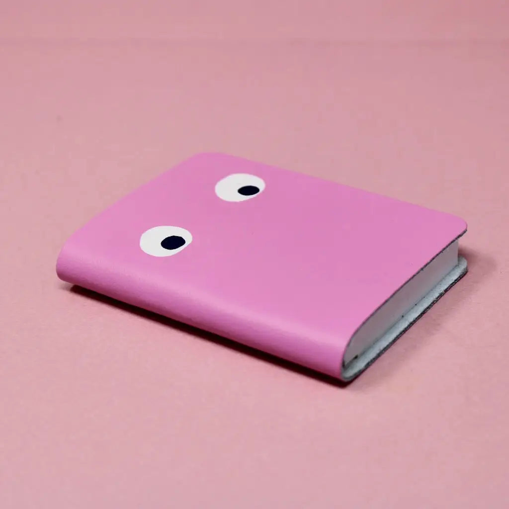 Googly Eye Mini Notebook - Pink image 0