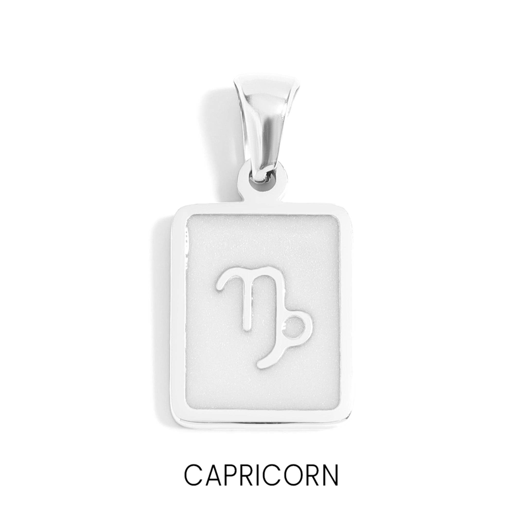 18K Gold PVD Zodiac Card Pendants