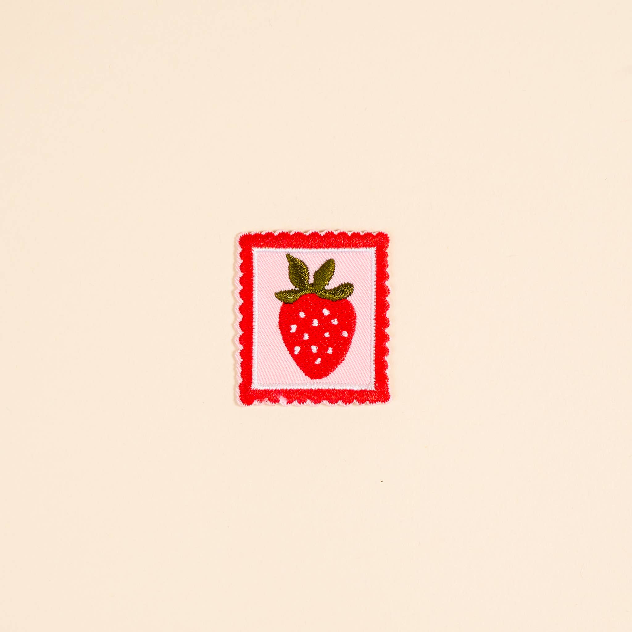 Mix & Match Iron-On Patch-Strawberry