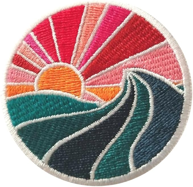 Sunset Wave Patch