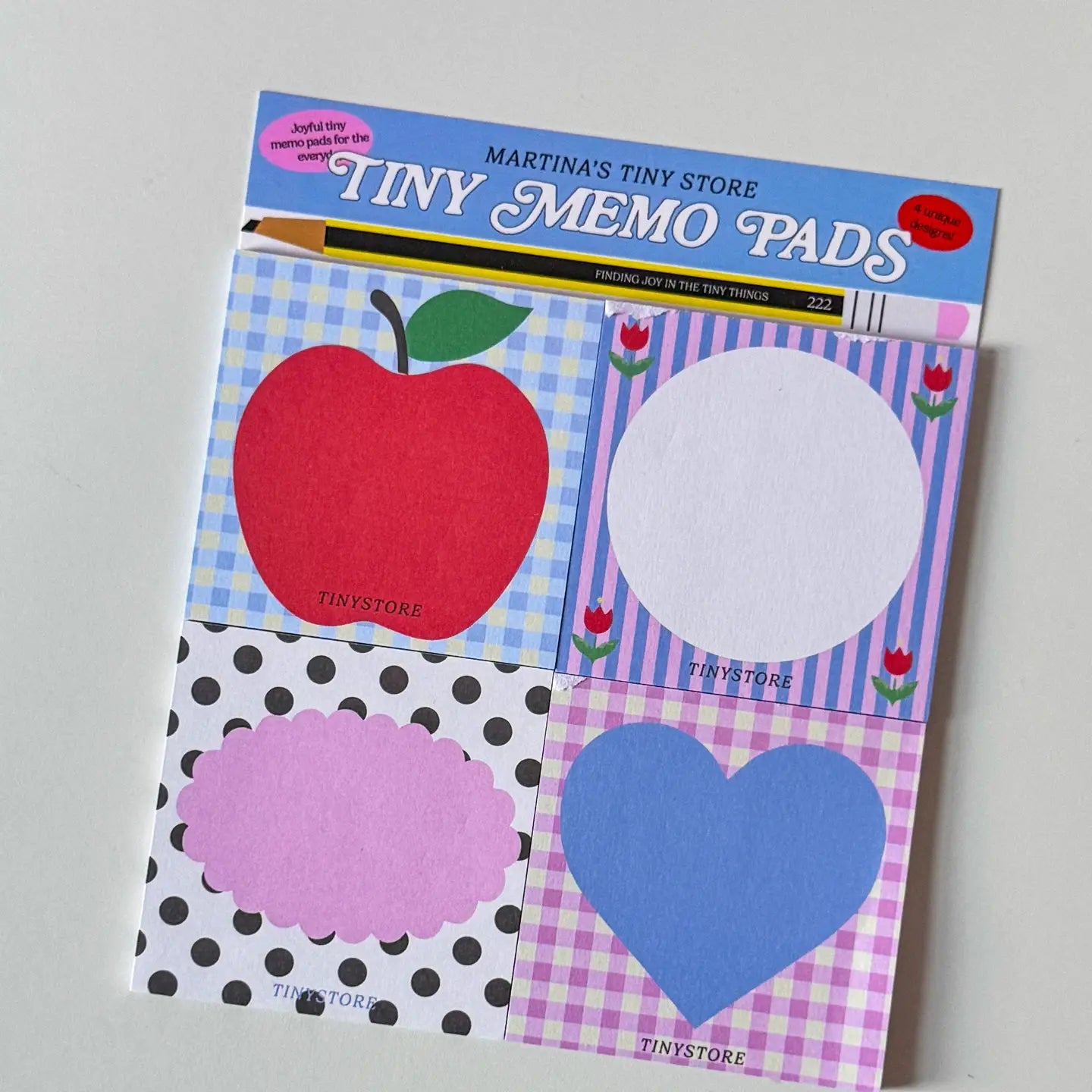 Tiny Memo Pads (4 Pack) image 0