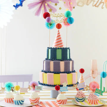 Happy Birthday Cake Topper by Meri Meri image 1