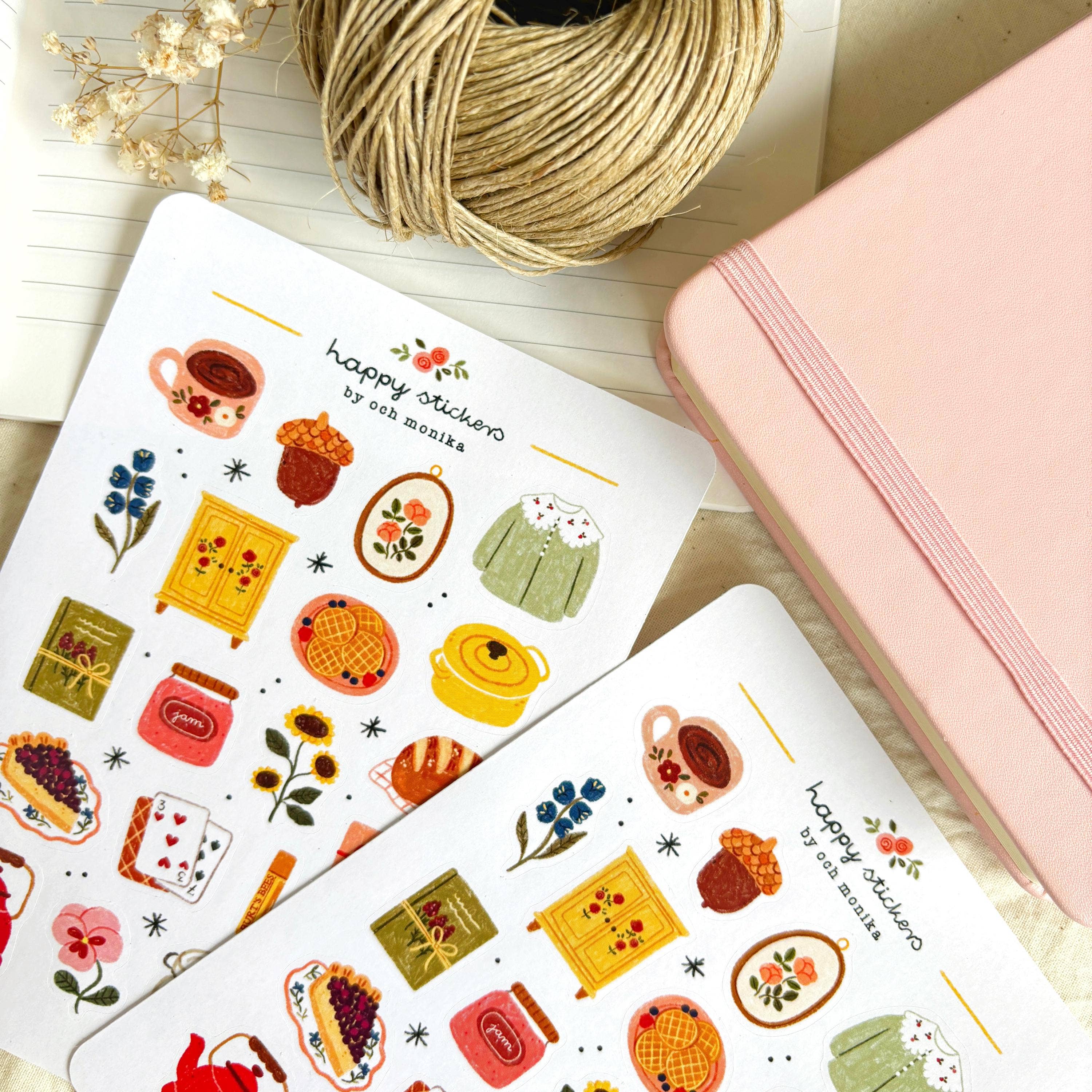 Sweet Life - Planner & Journal Stickers | A6 Matte Paper